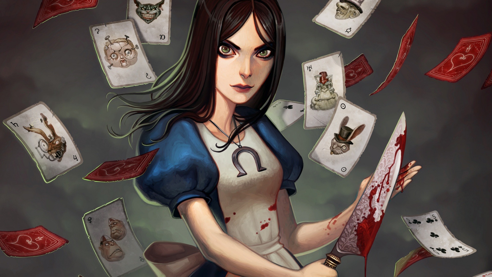 Алиса в стране чудес обои