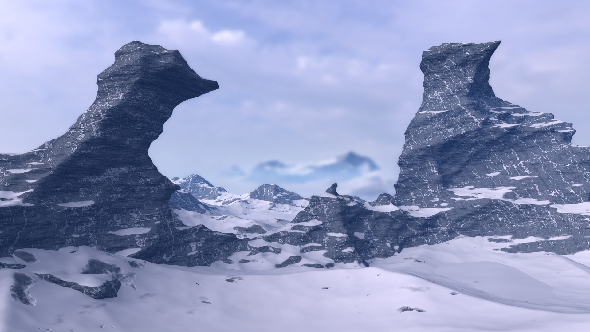 Ледяной мир обои