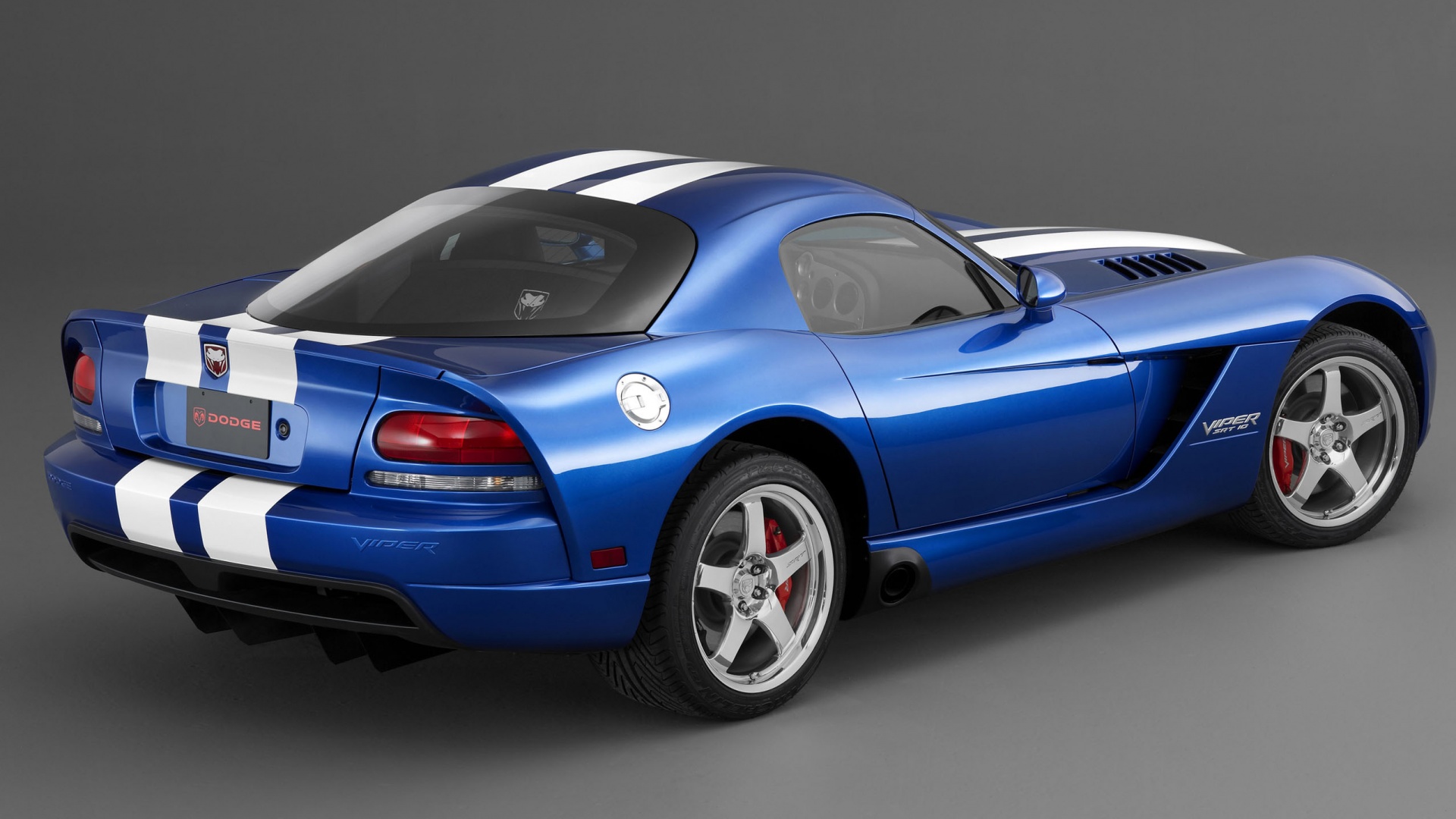 Синий Dodge Viper обои