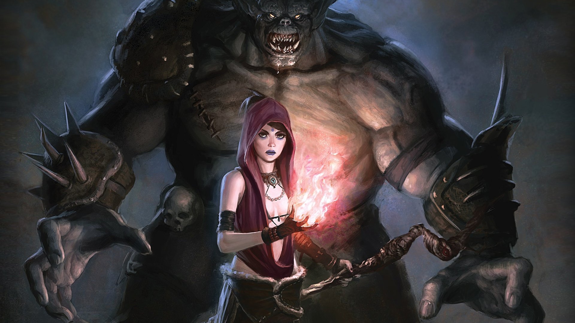 Морриган и порождение зла обои