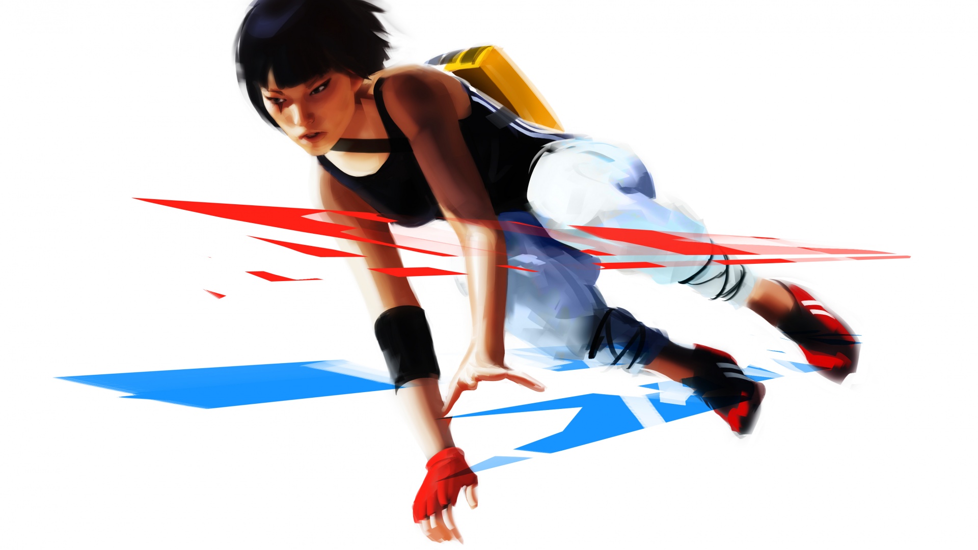 Фейт в прыжке обои