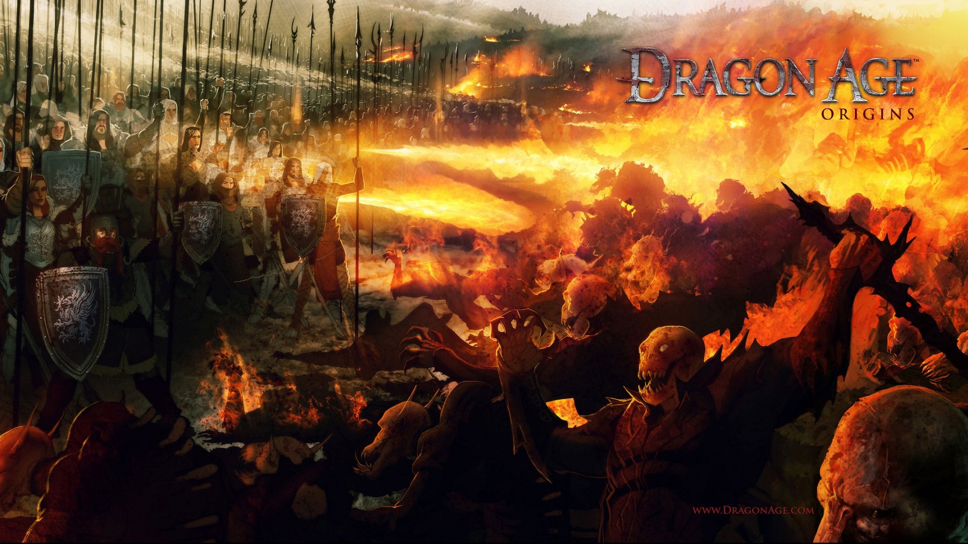 Борьба против порождений тьмы обои