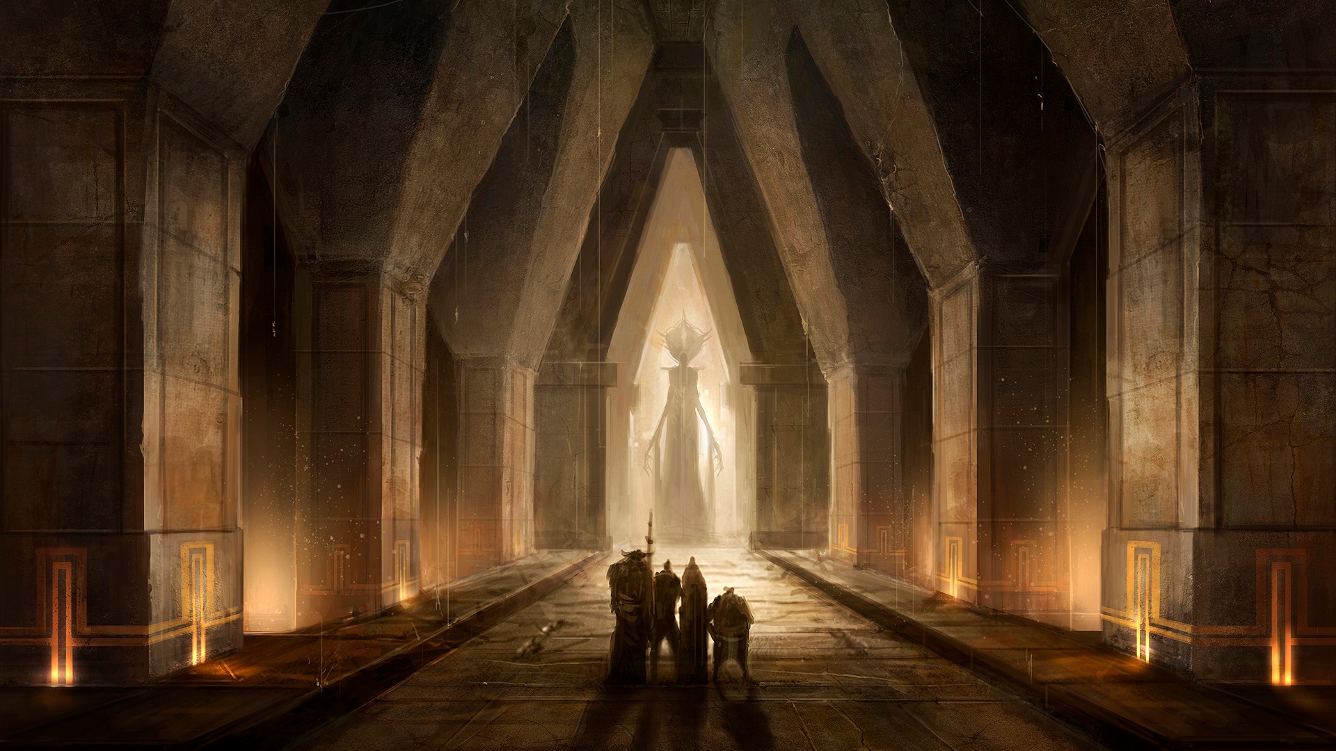 Глубинные тропы обои