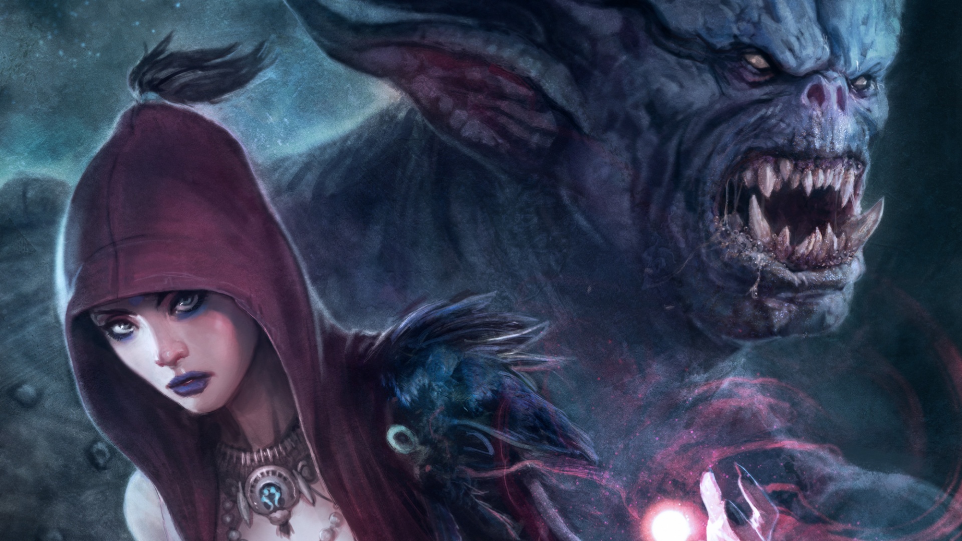 Морриган и порождение тьмы обои