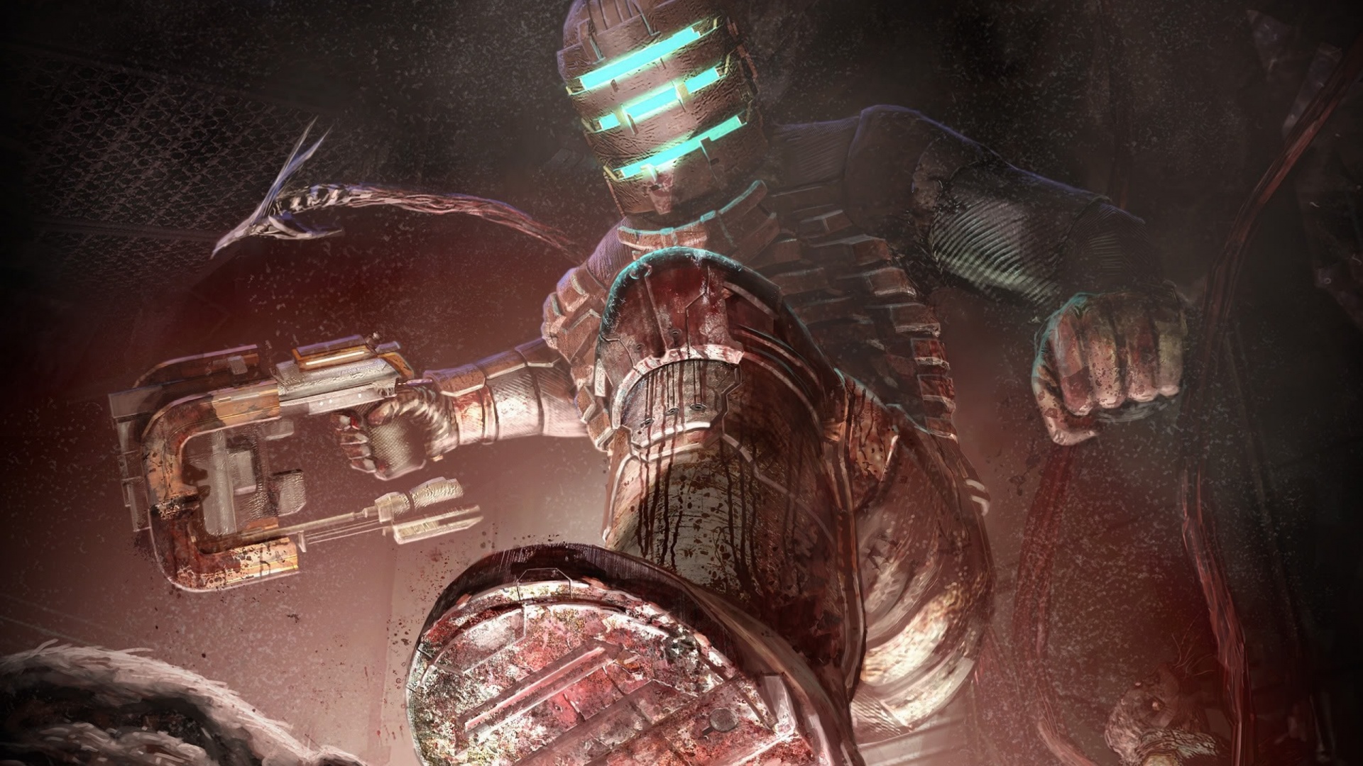 Айзек топчет монстра обои