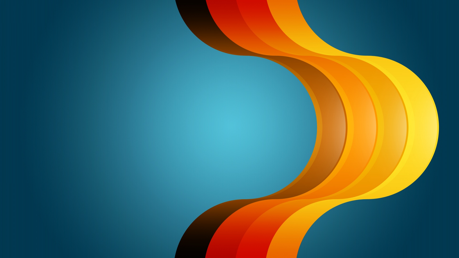 Волнистая абстракция обои