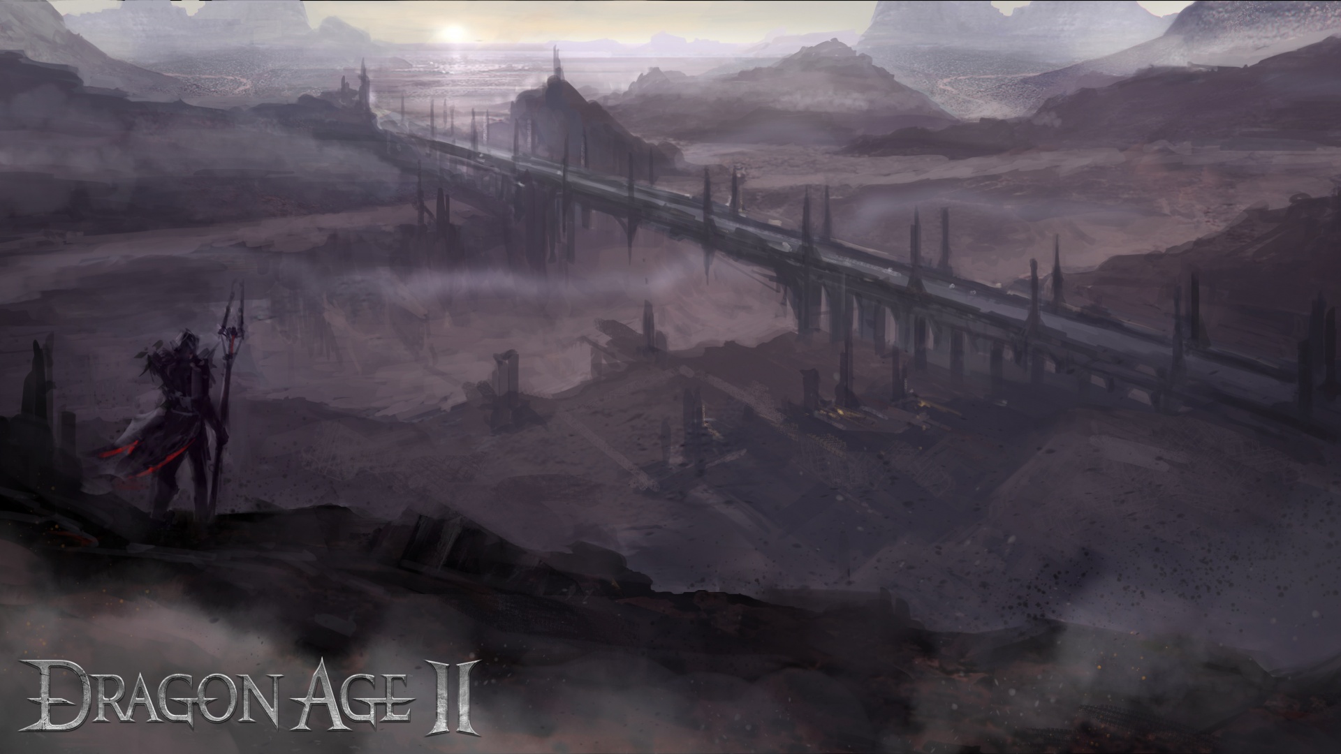 Пейзаж Dragon Age обои