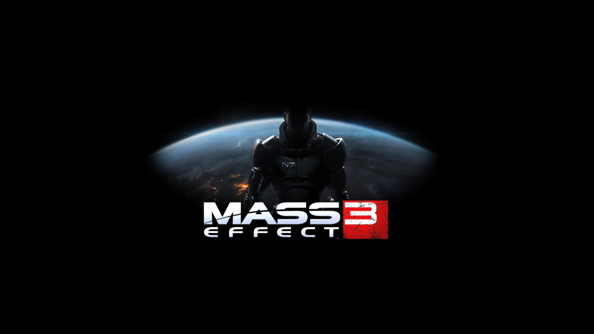 Заставка Mass Effect 3 обои