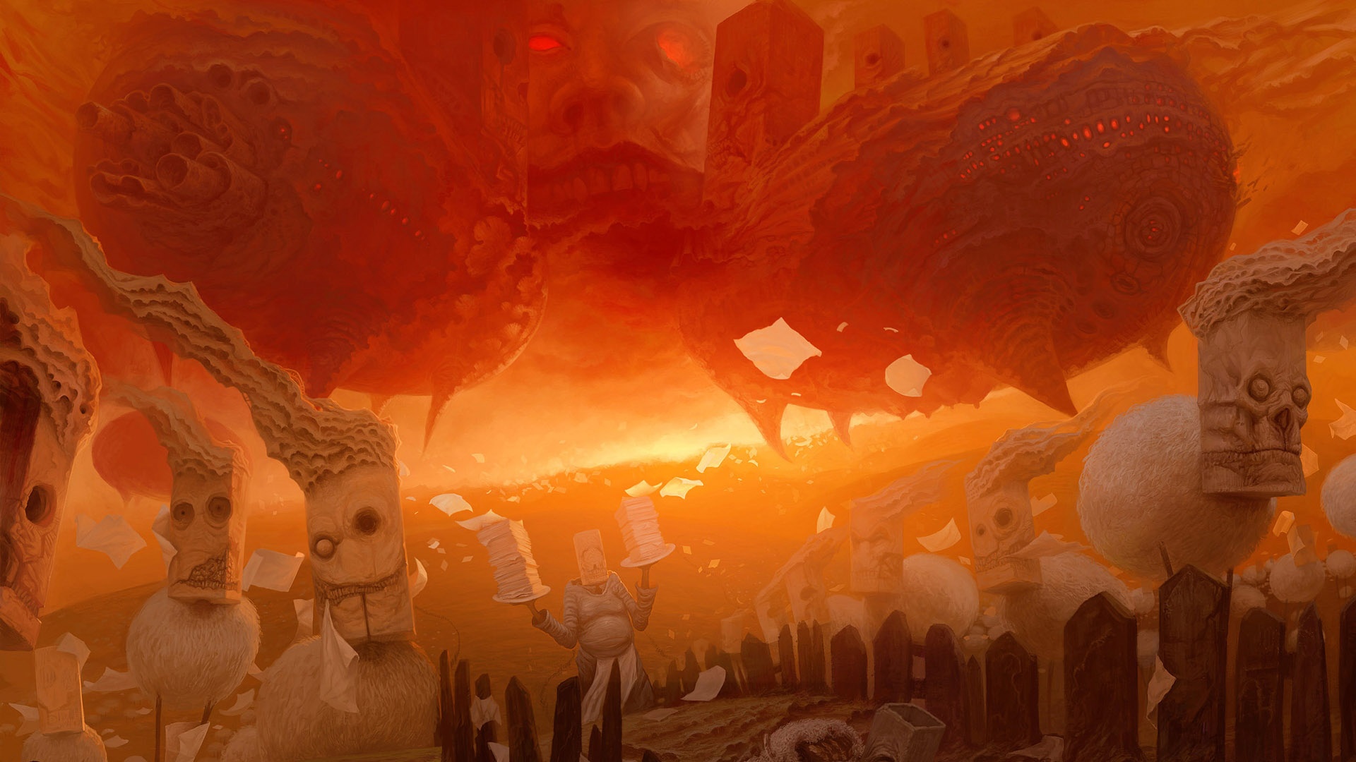 Ночной кошмар обои