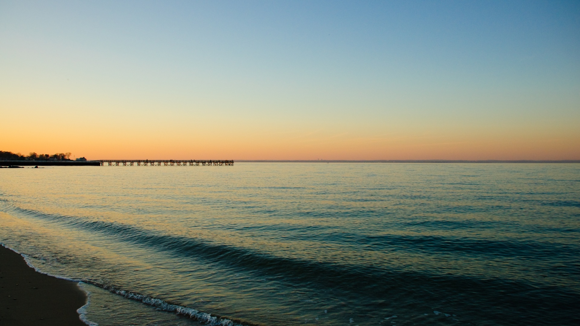 Причал обои