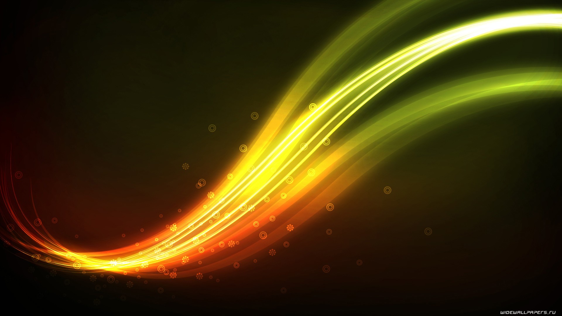 Цветовая волна обои