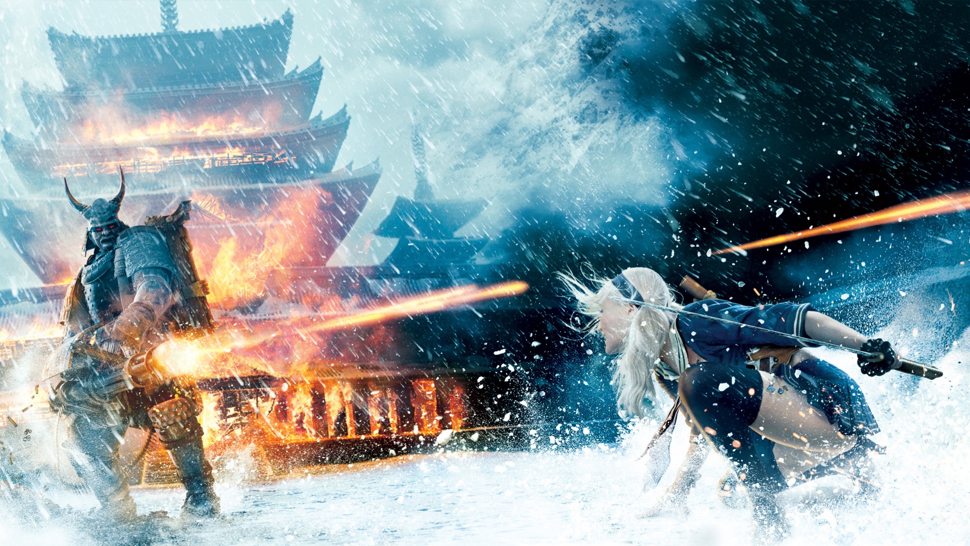 Куколка против самурая обои