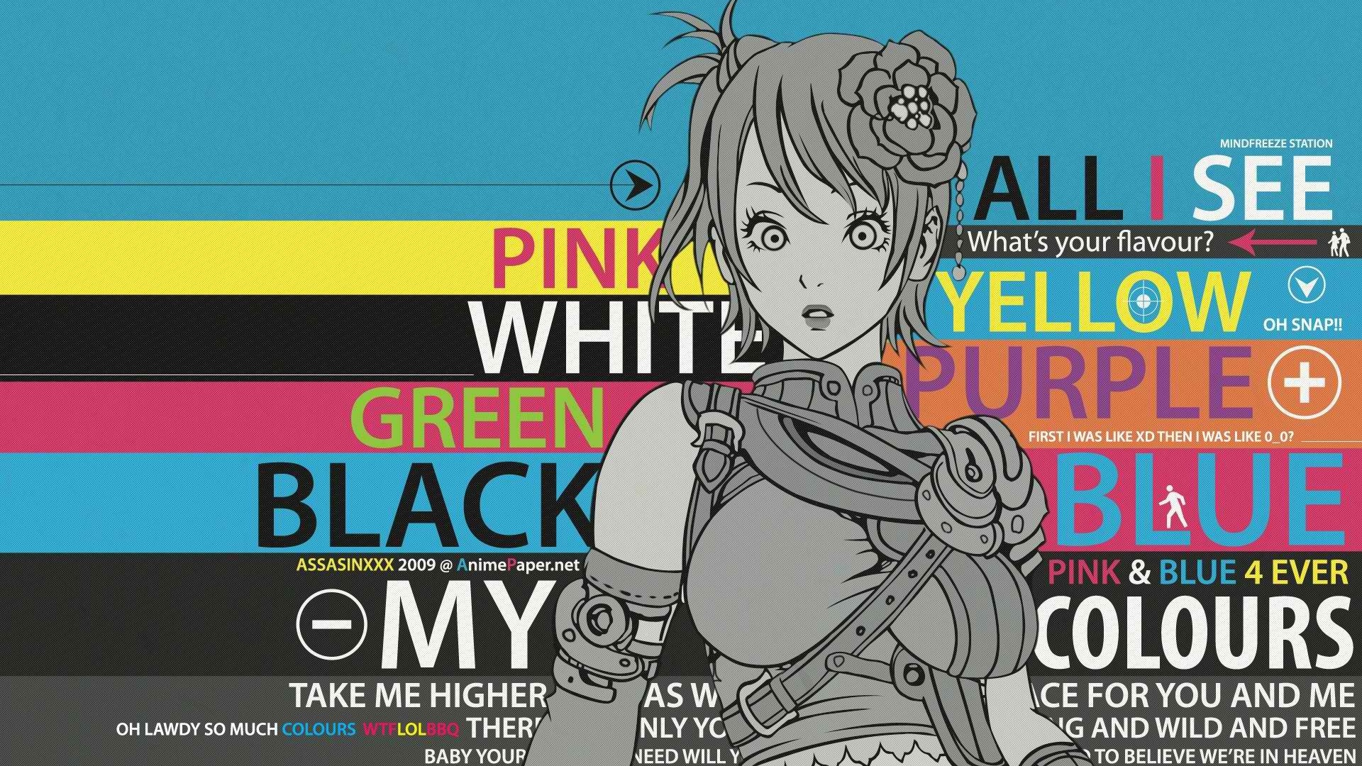 Раскрась её обои