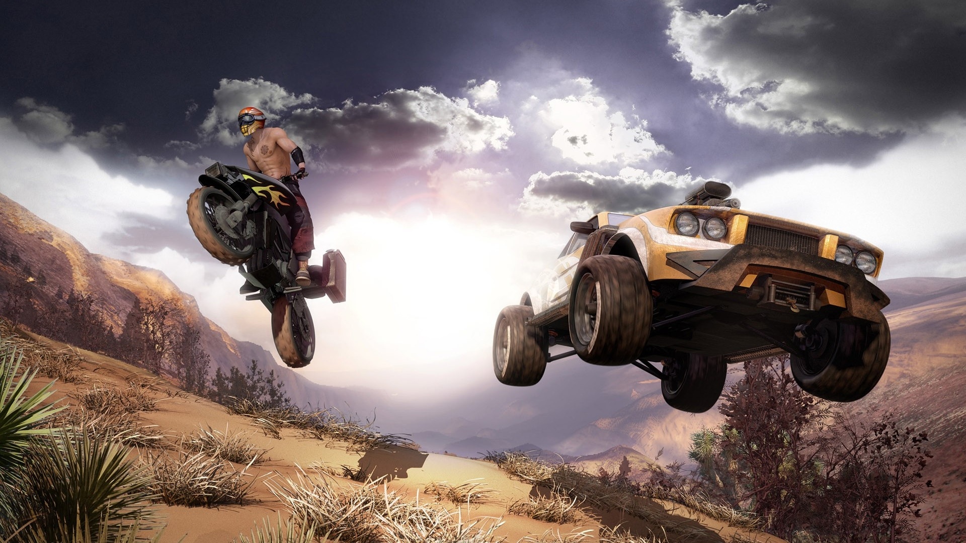 Гонки по пересеченной местности обои