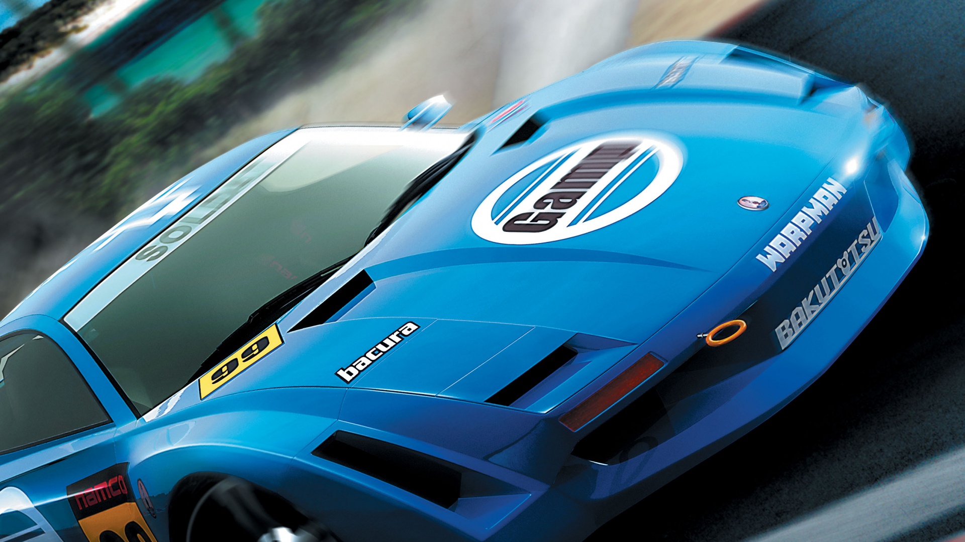 Гоночный автомобиль обои