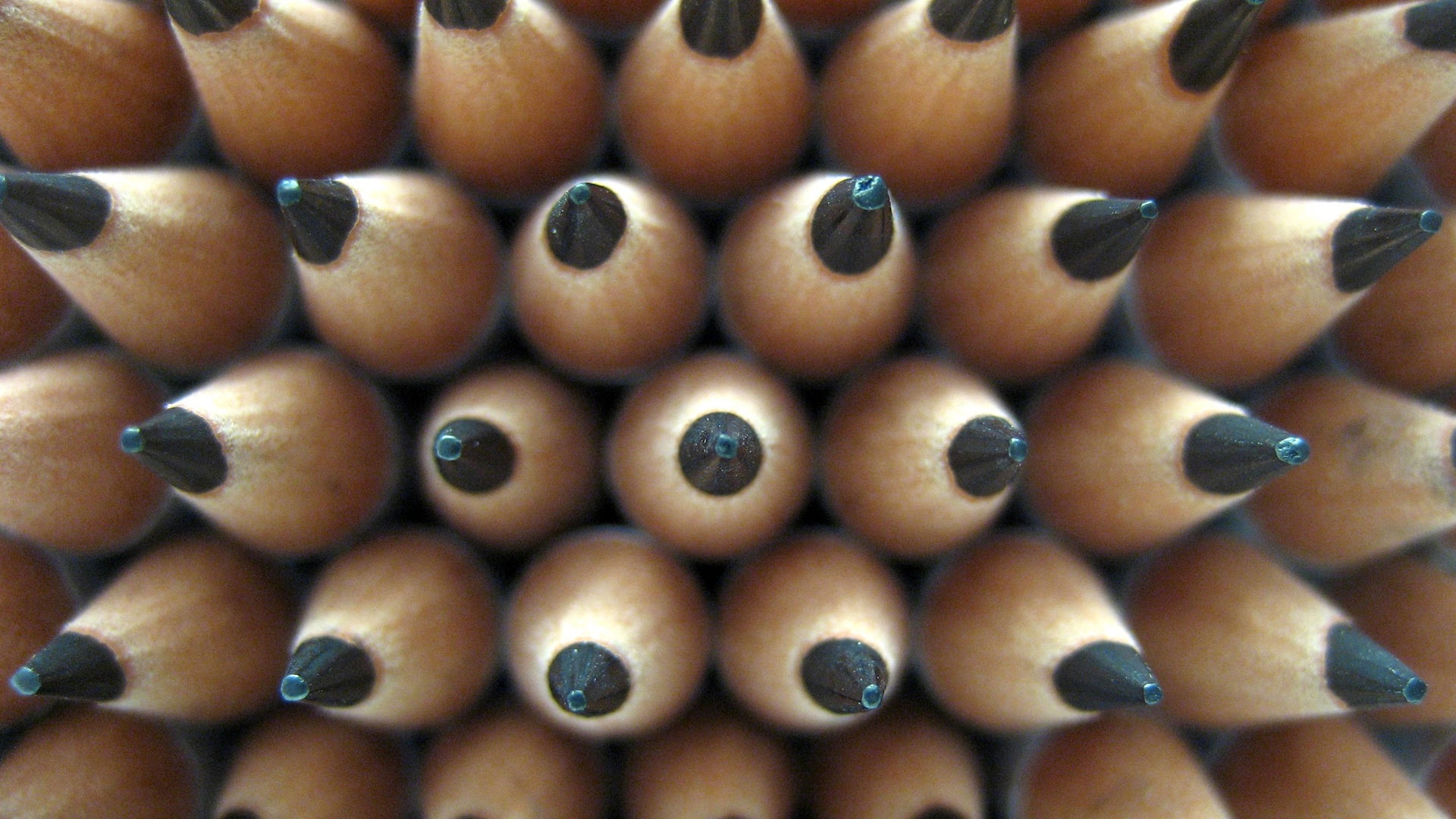 Чёрные карандаши обои