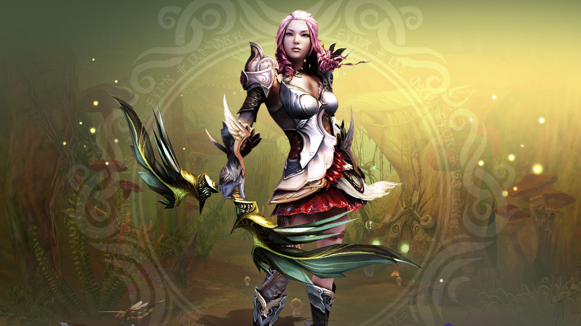 Лучница из Aion обои