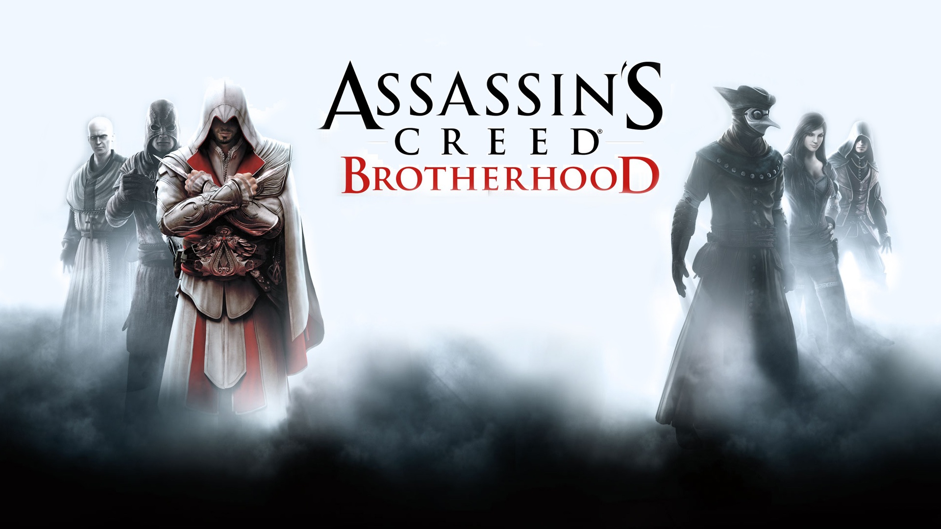 Персонажи игры Assasin"s Creed Brotherhood обои