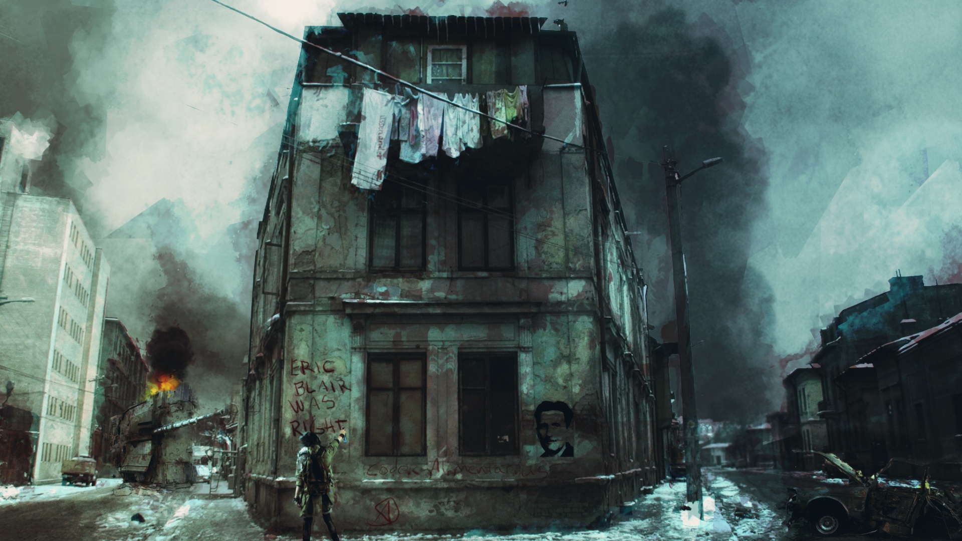 Эрик Блэр был прав обои