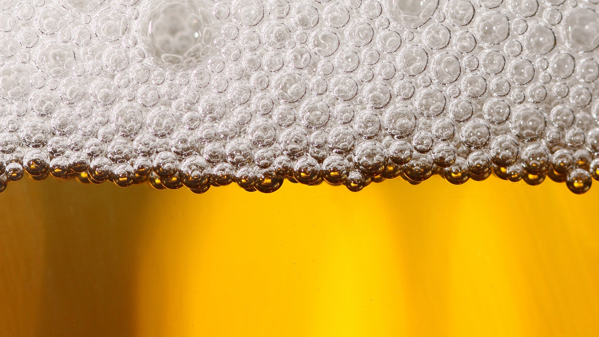 Пенное пиво в макро обои