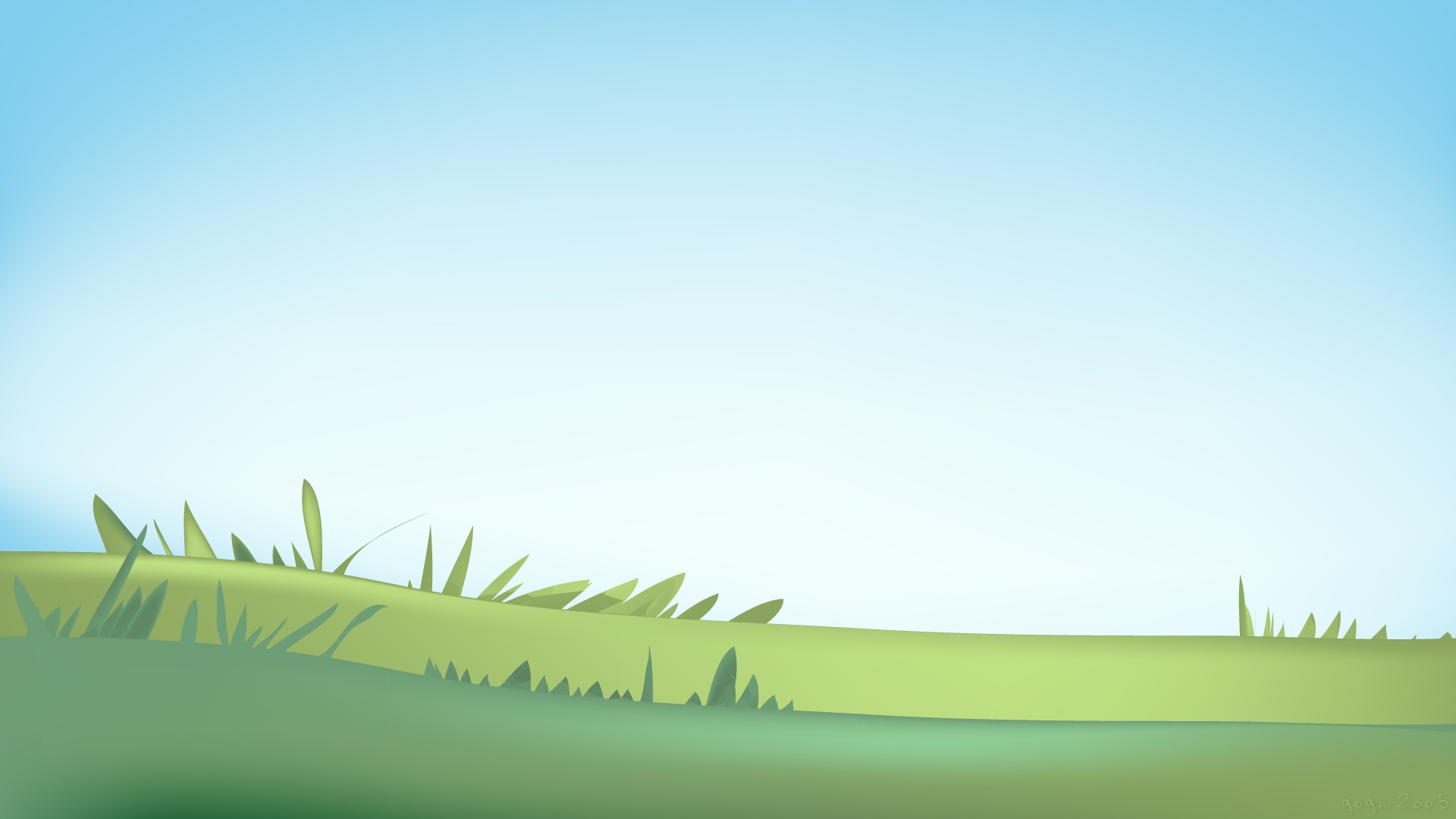 2D трава обои