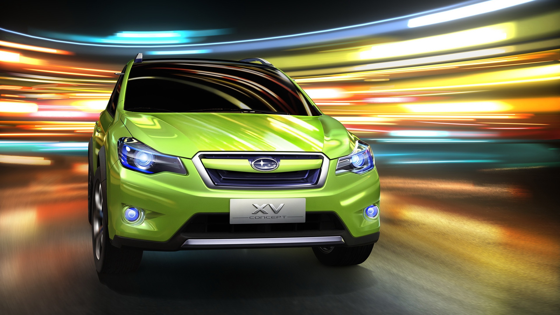 Subaru crossover обои