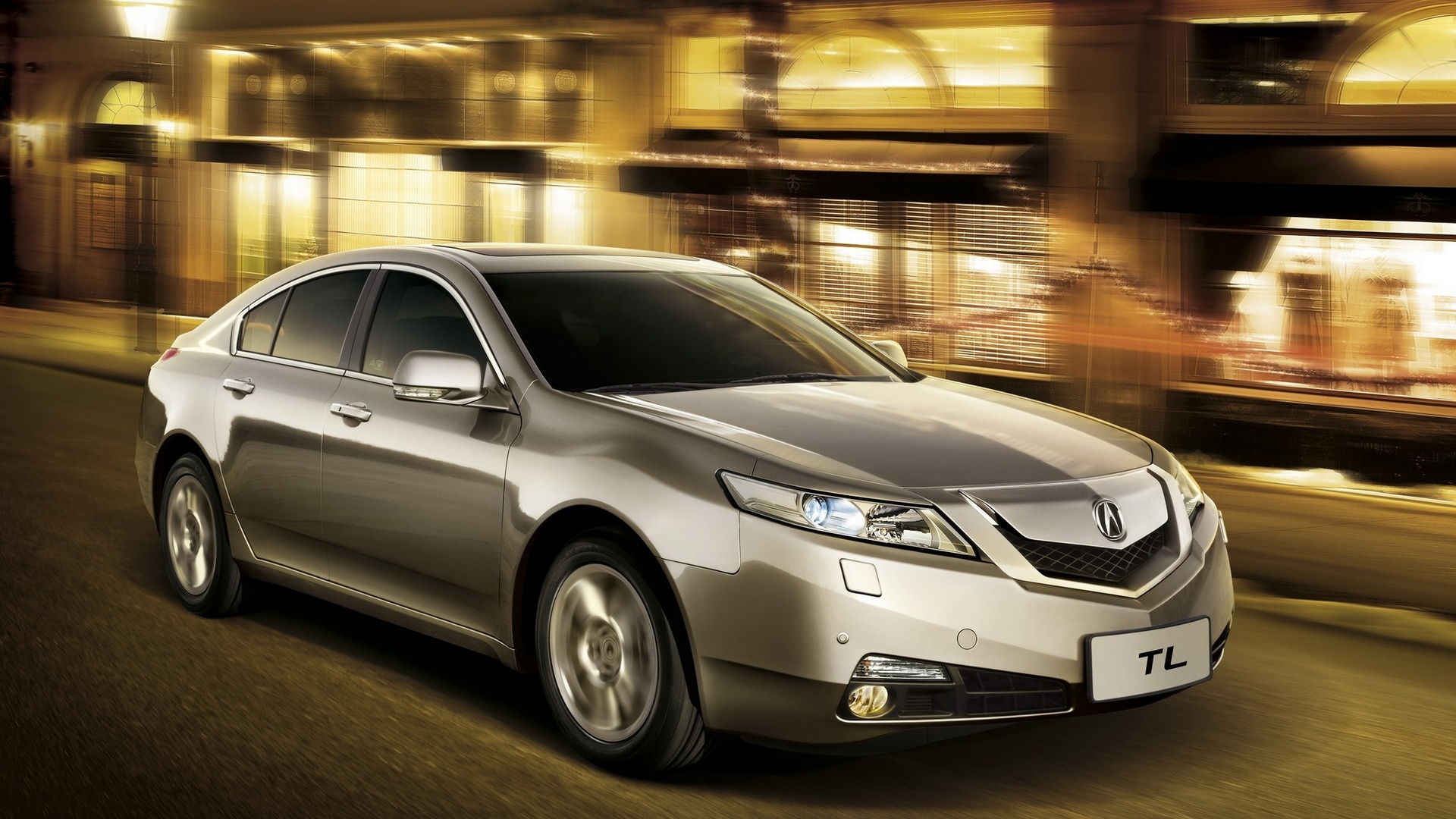 Acura в движении обои