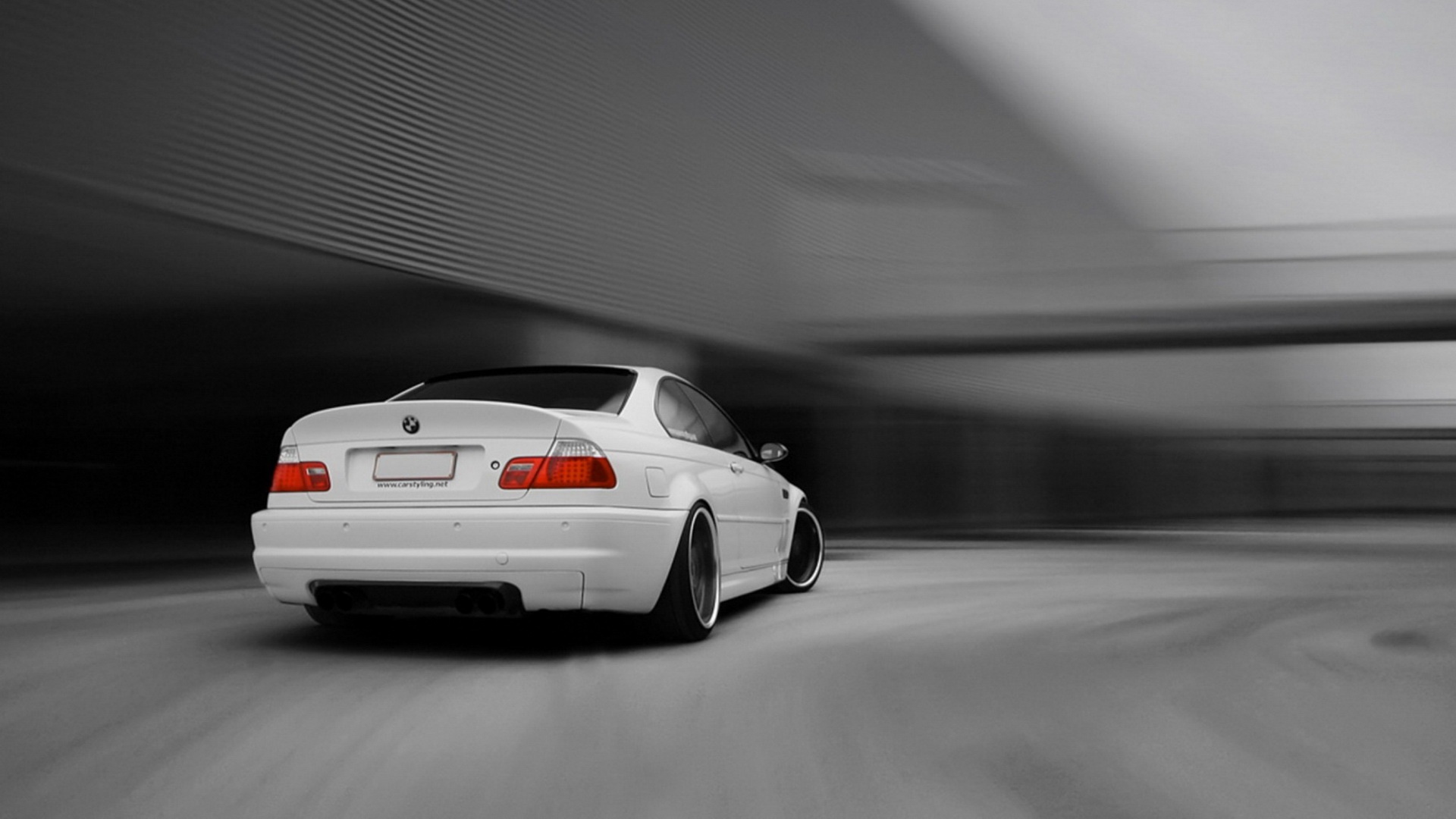 Белый БМВ обои
