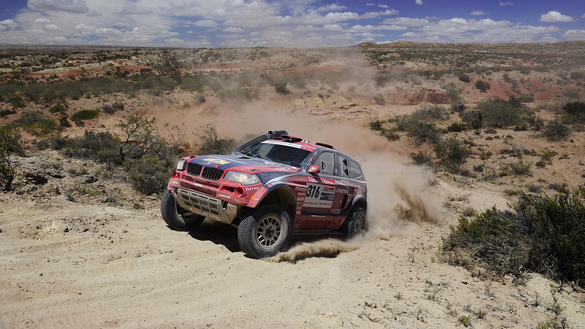 Раллийный BMW X3 обои