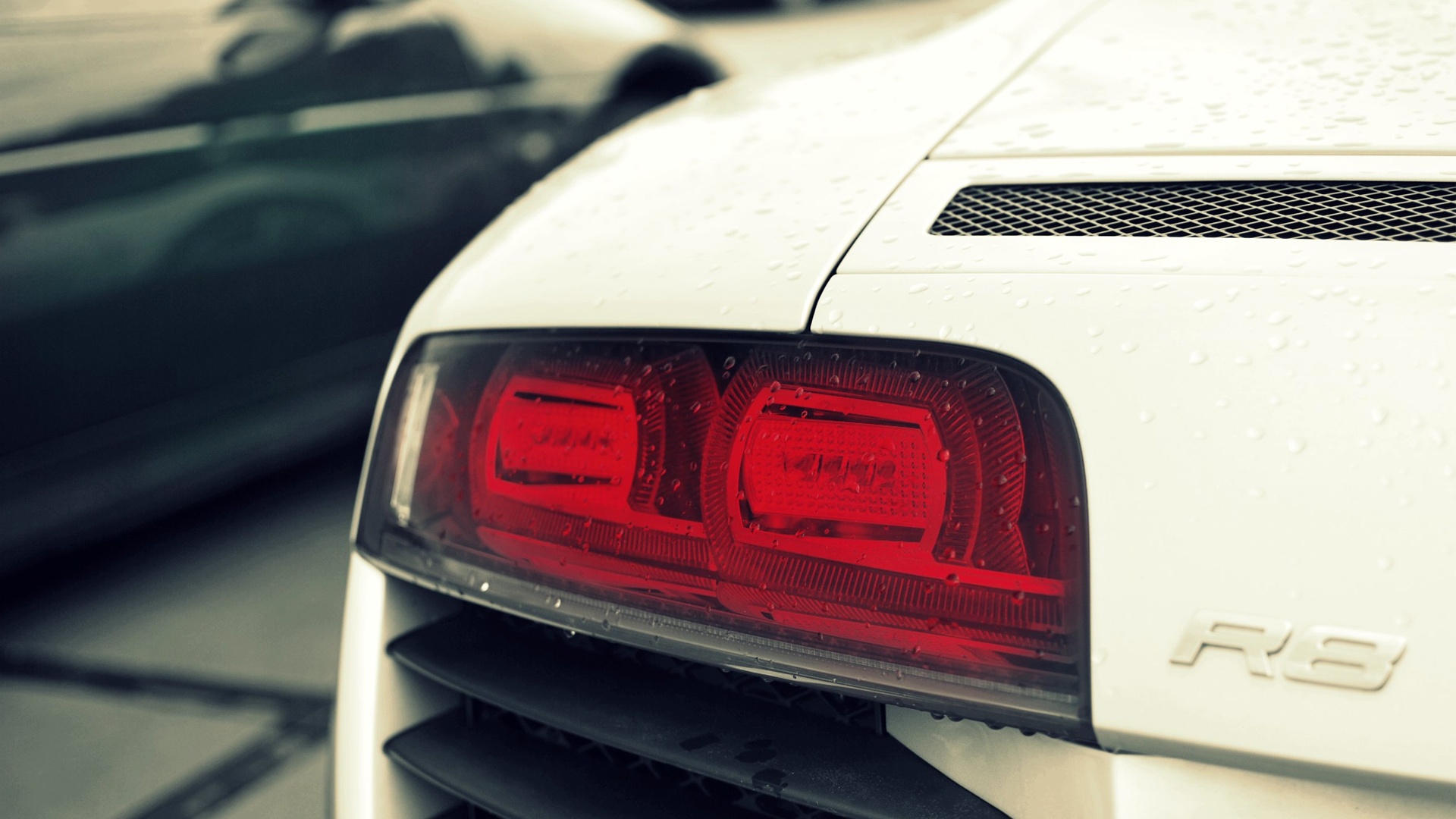 Задняя фара Audi R8 обои