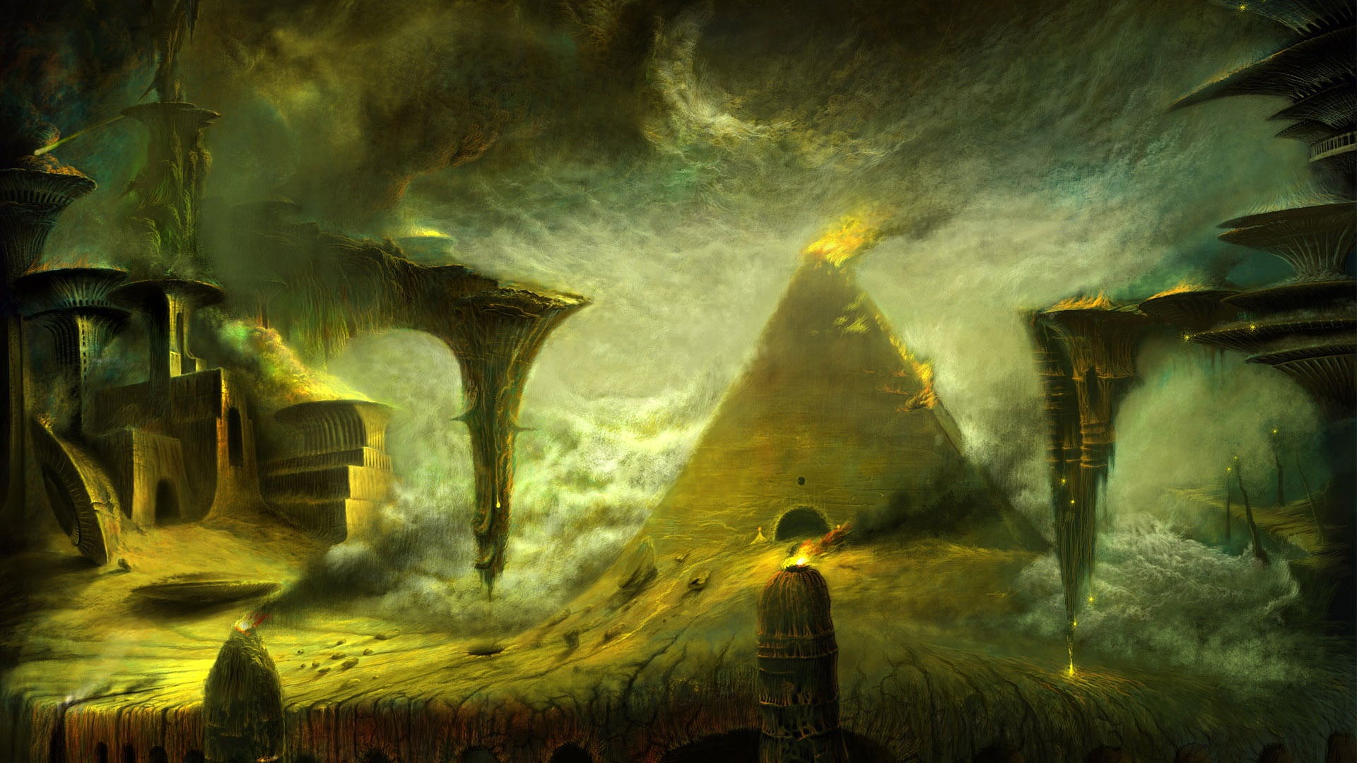 Мир древних обои