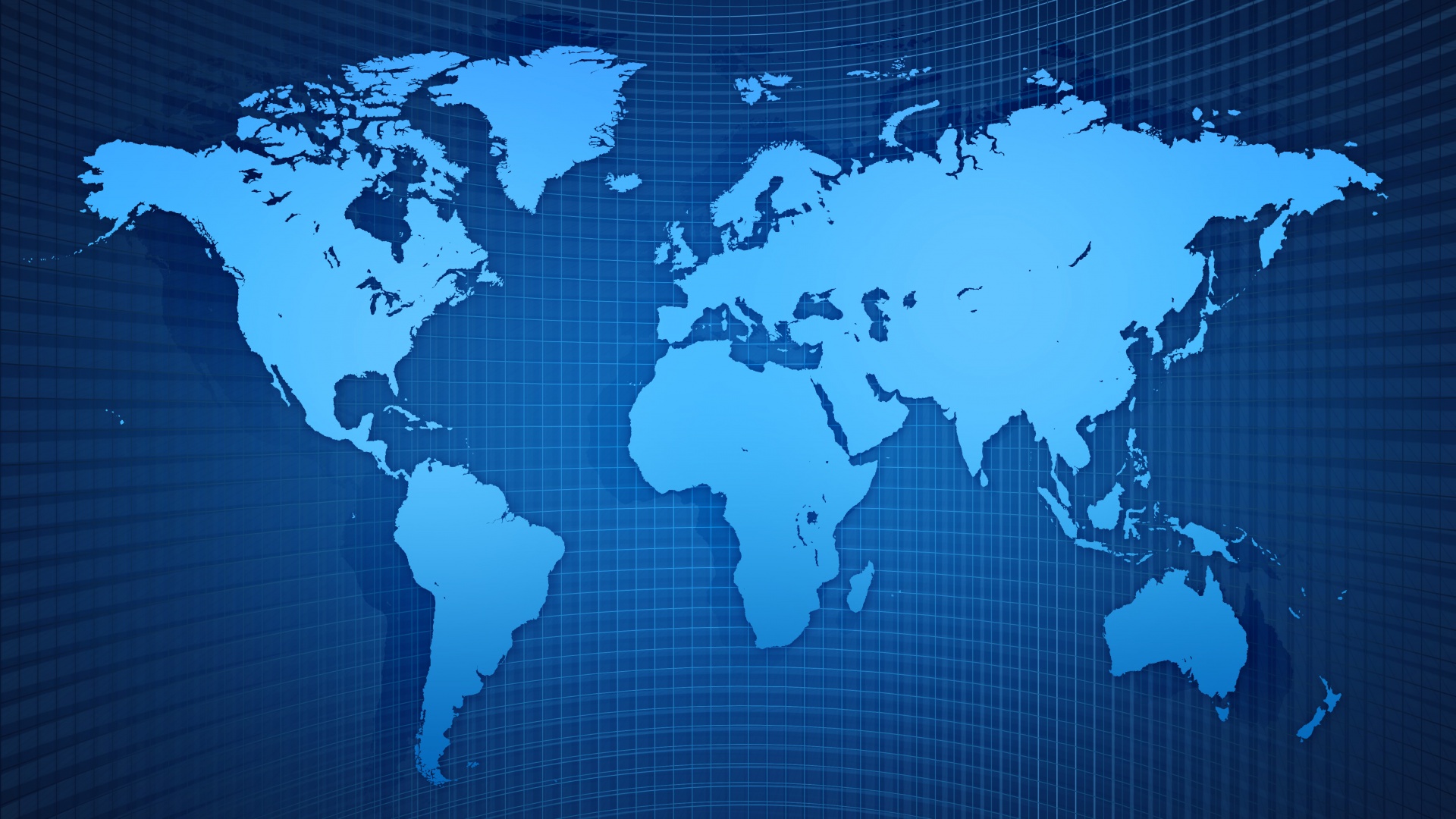 Цифровая карта мира обои