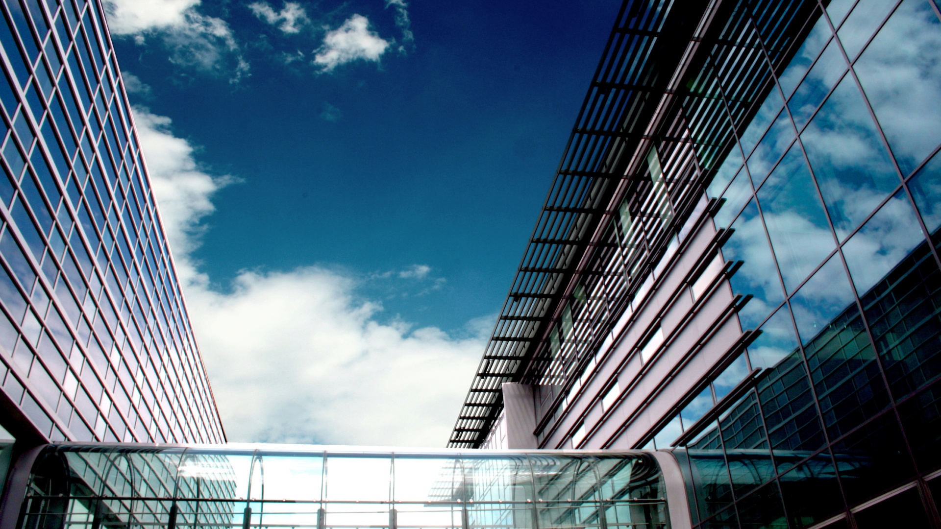 Стекло и металл обои