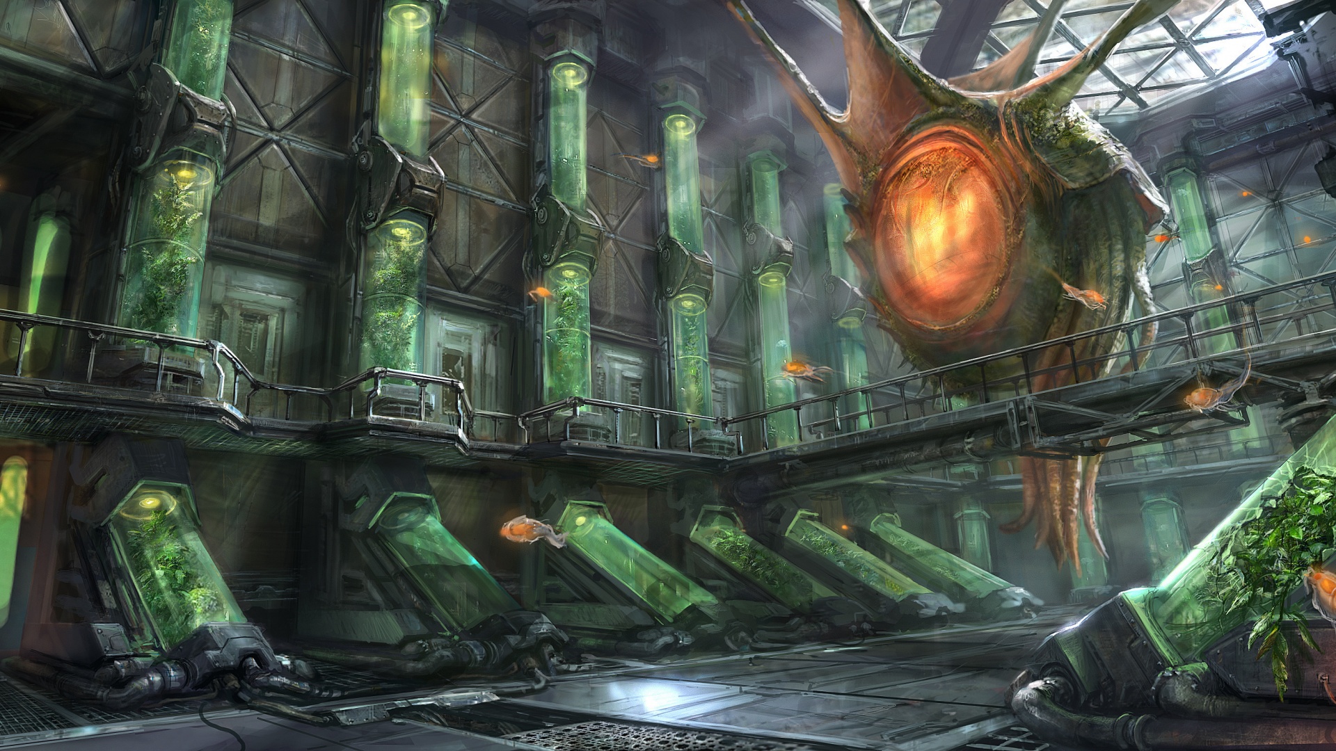 Саркофаги и нечто обои