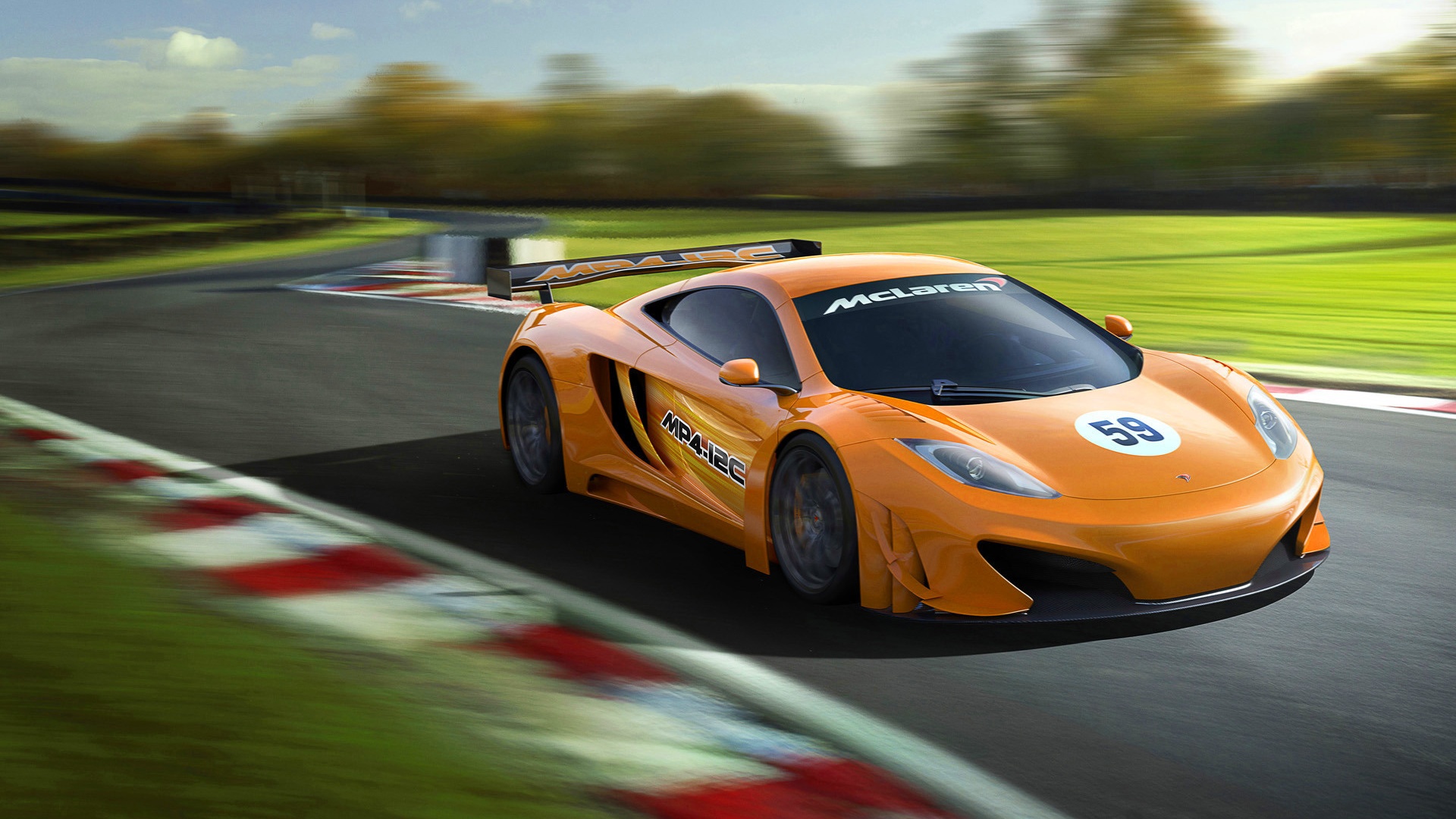McLaren mp4 12c обои