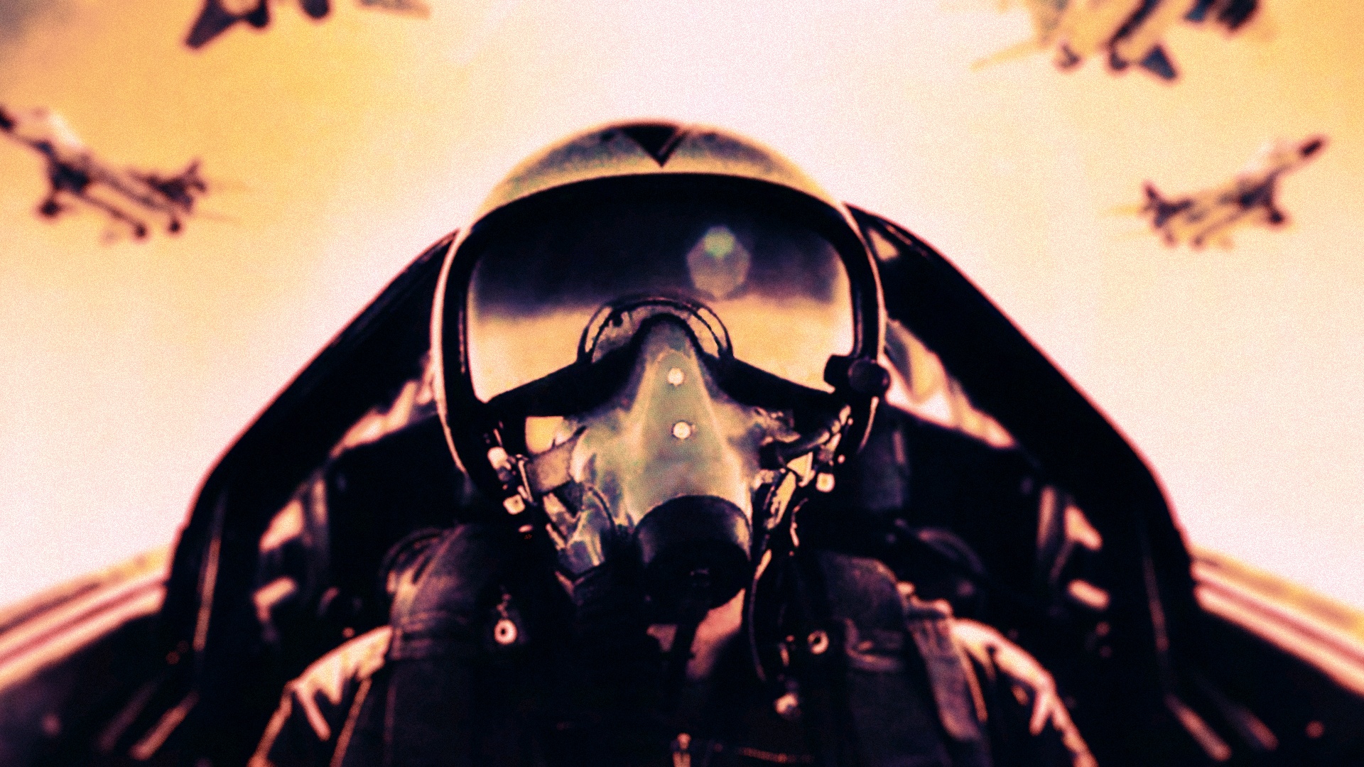 Пилот истребителя обои