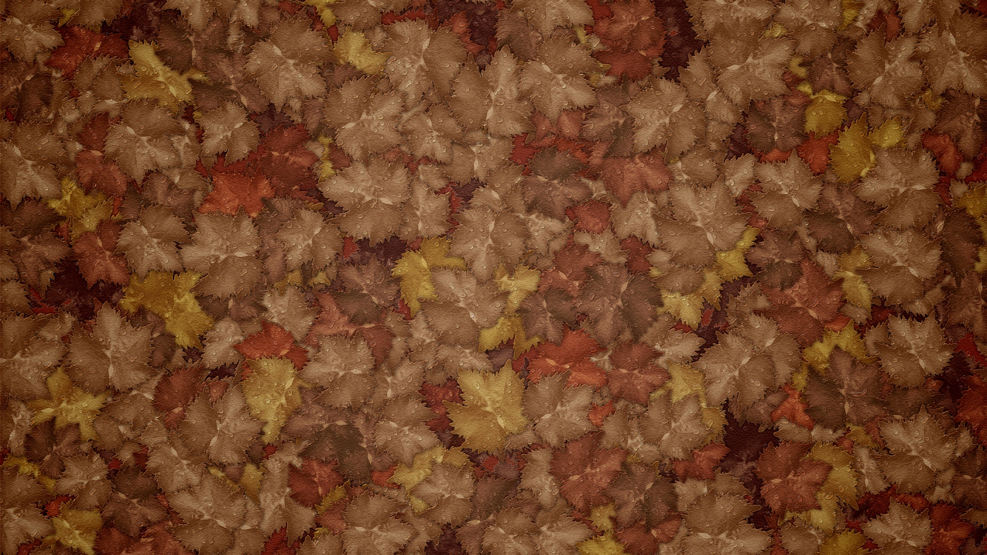 Осенние листья обои