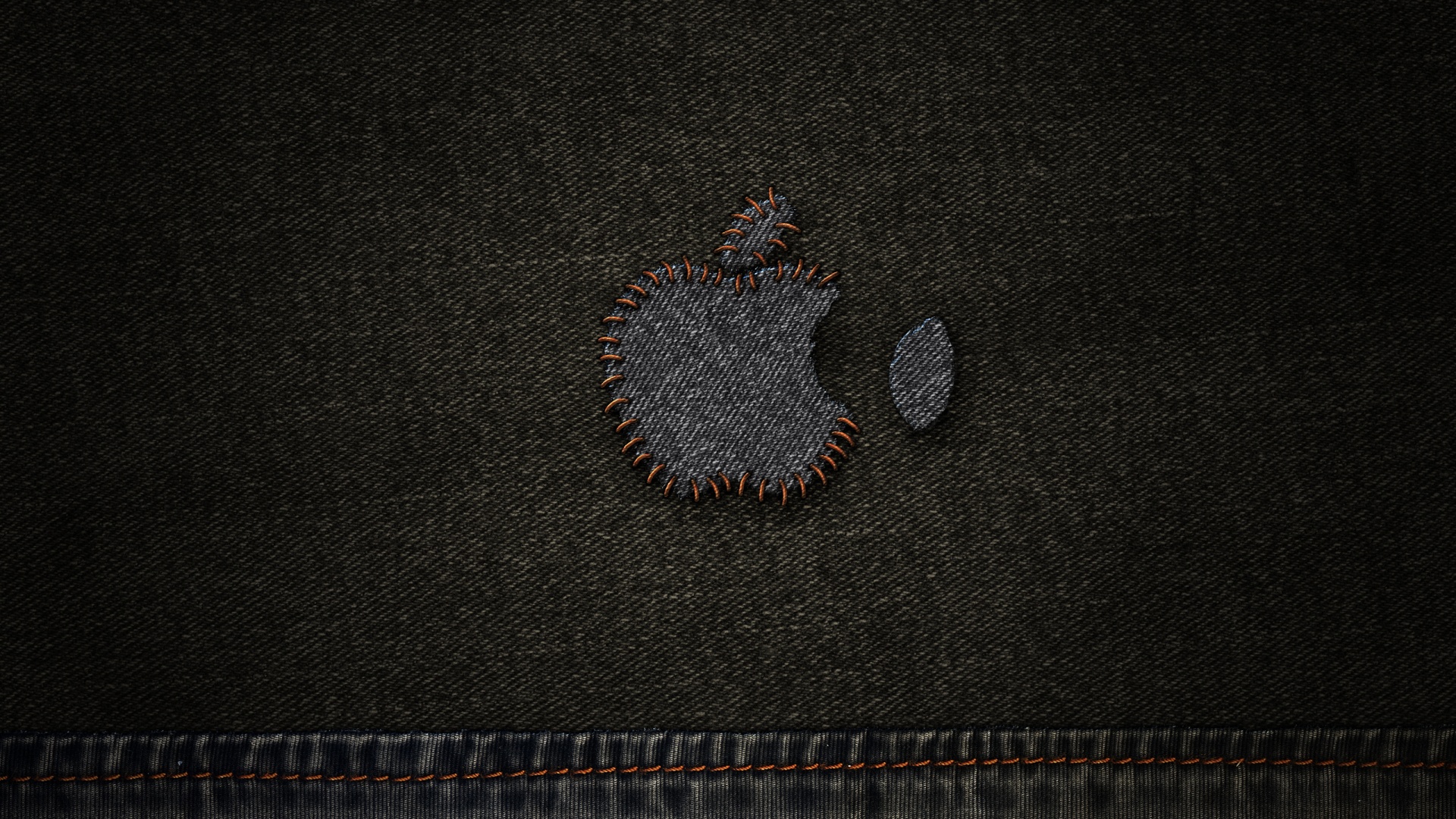 Штопанный Apple обои