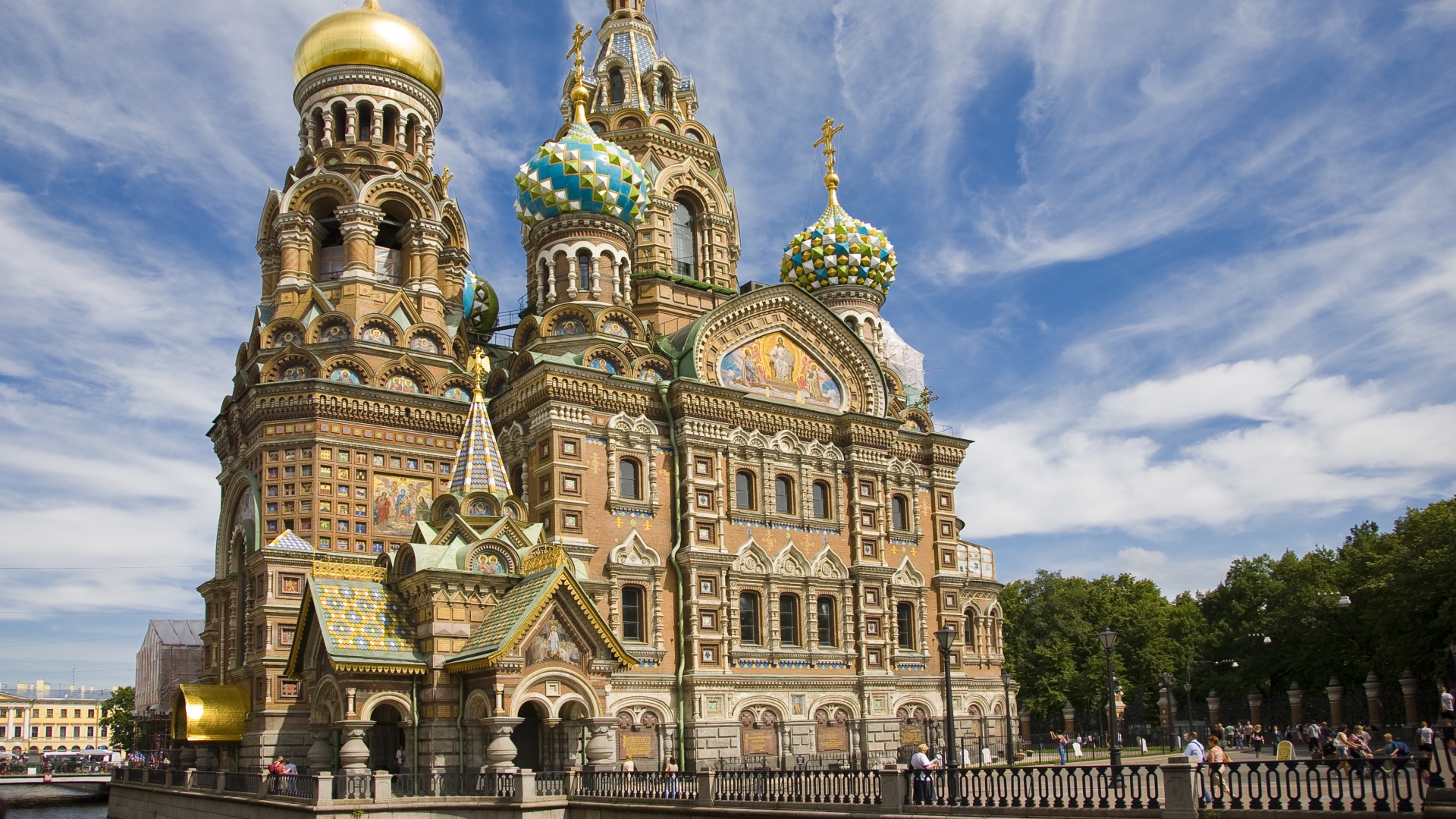 Спас на крови обои