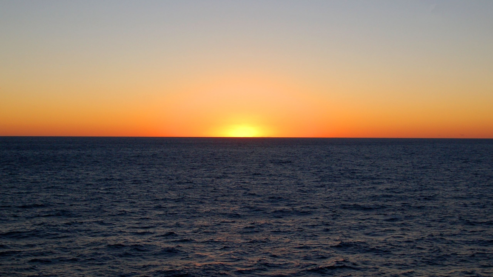 Морской закат обои