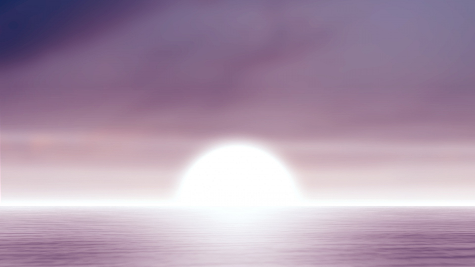 Нереальный закат обои