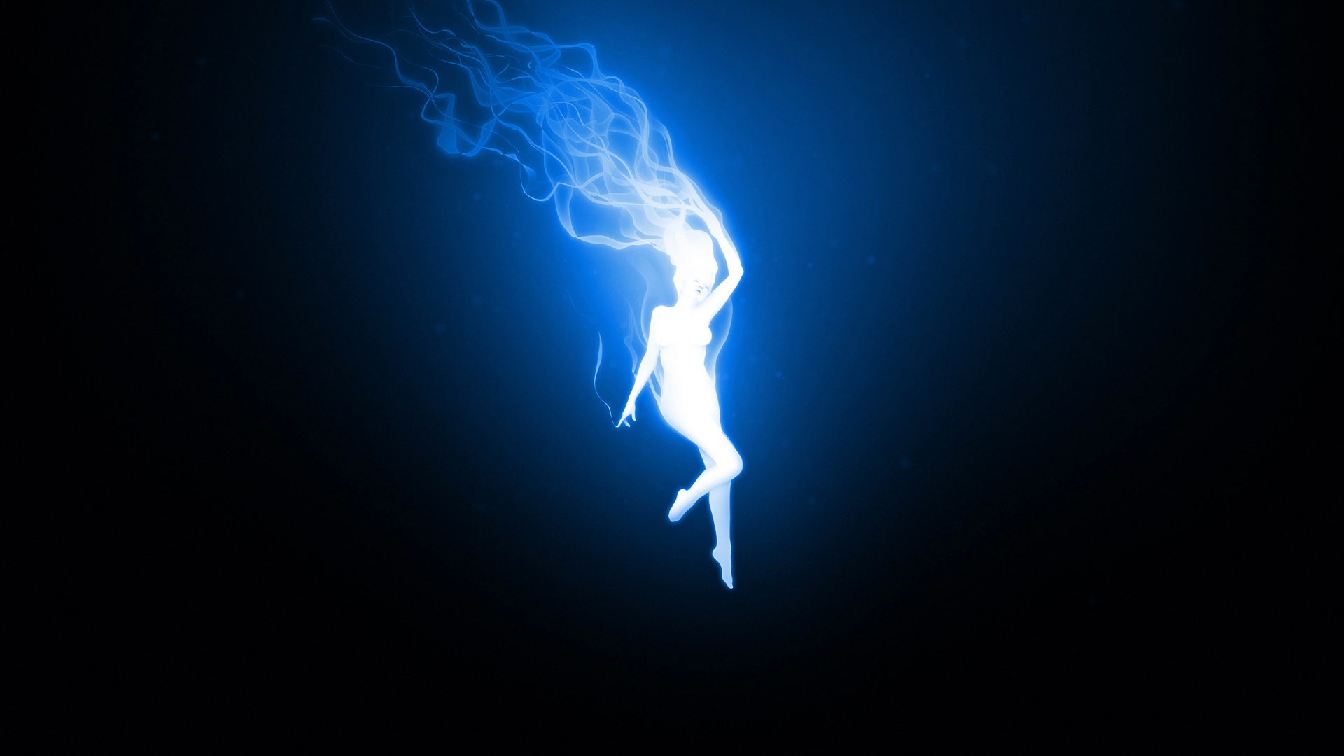 Девушка из света обои