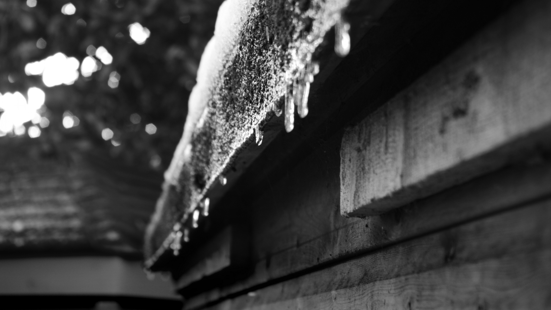 Весенняя капель обои