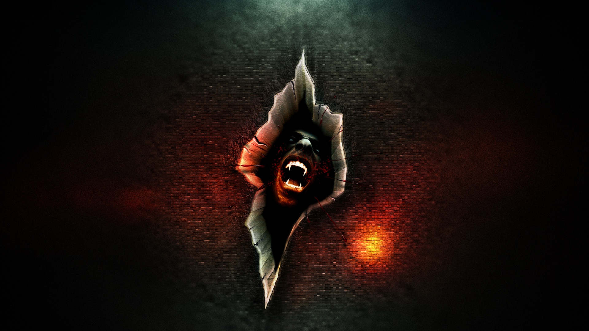 Монстр из ращелины обои