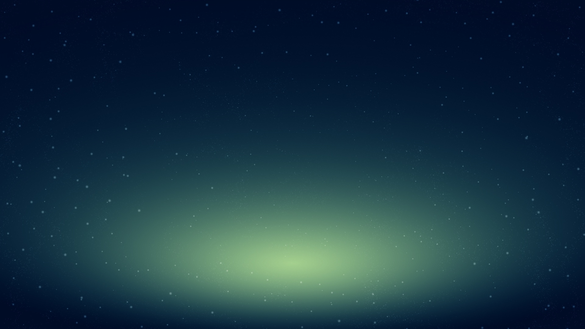 Свечение в ночном небе обои