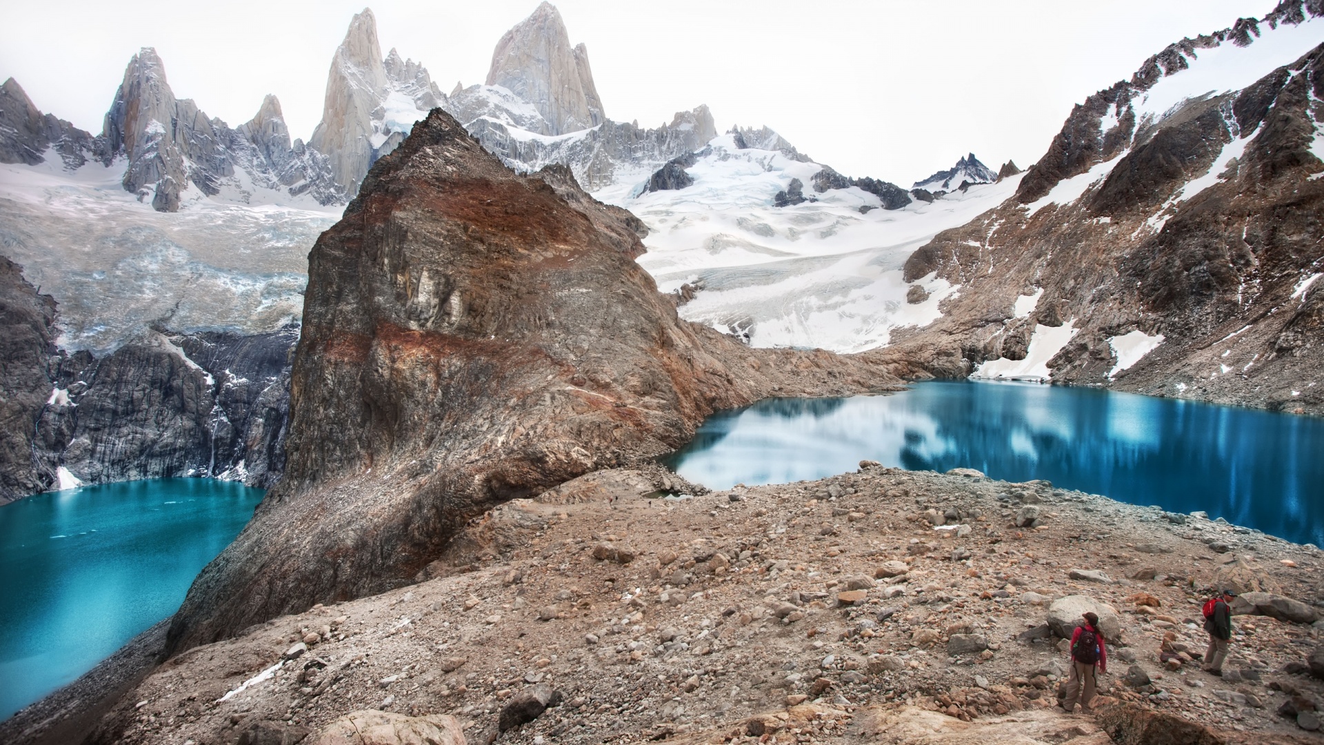 Горные озера обои