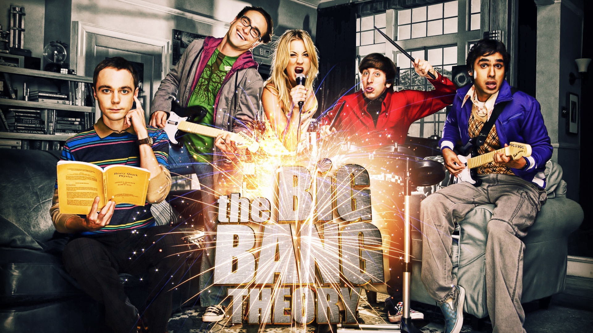 The Big Bang theory обои