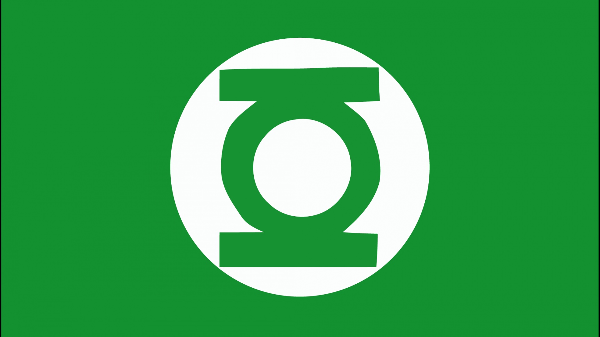 Знак Зеленого фонаря обои