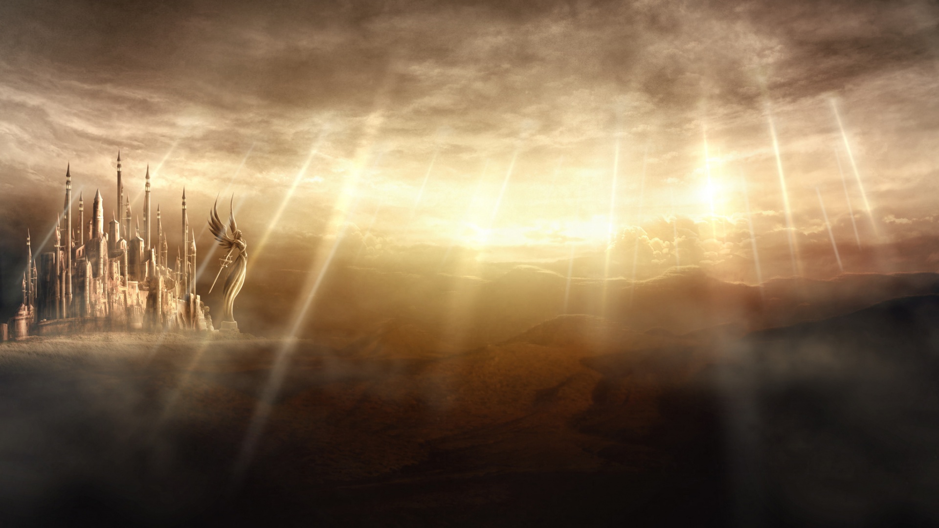 Замок из шестых Героев обои