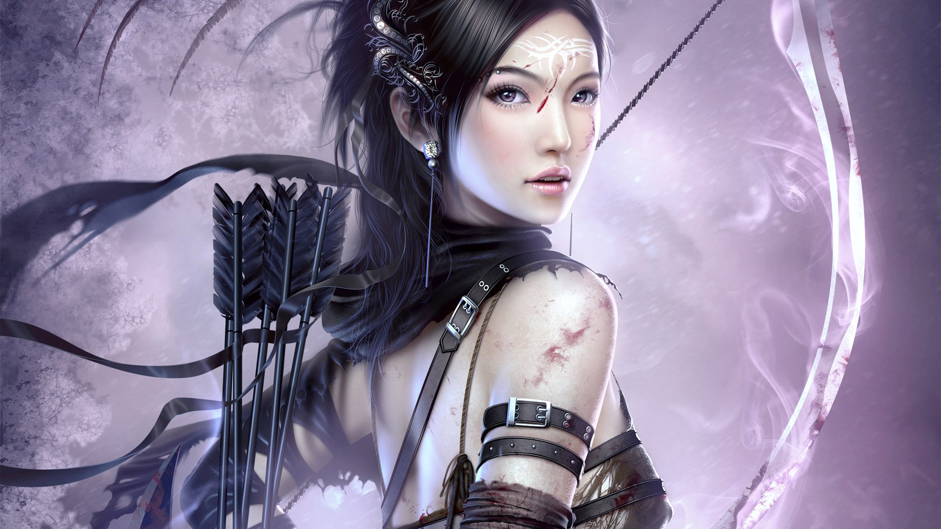 Лучница обои